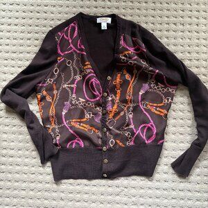 a beautiful cardigan sweater